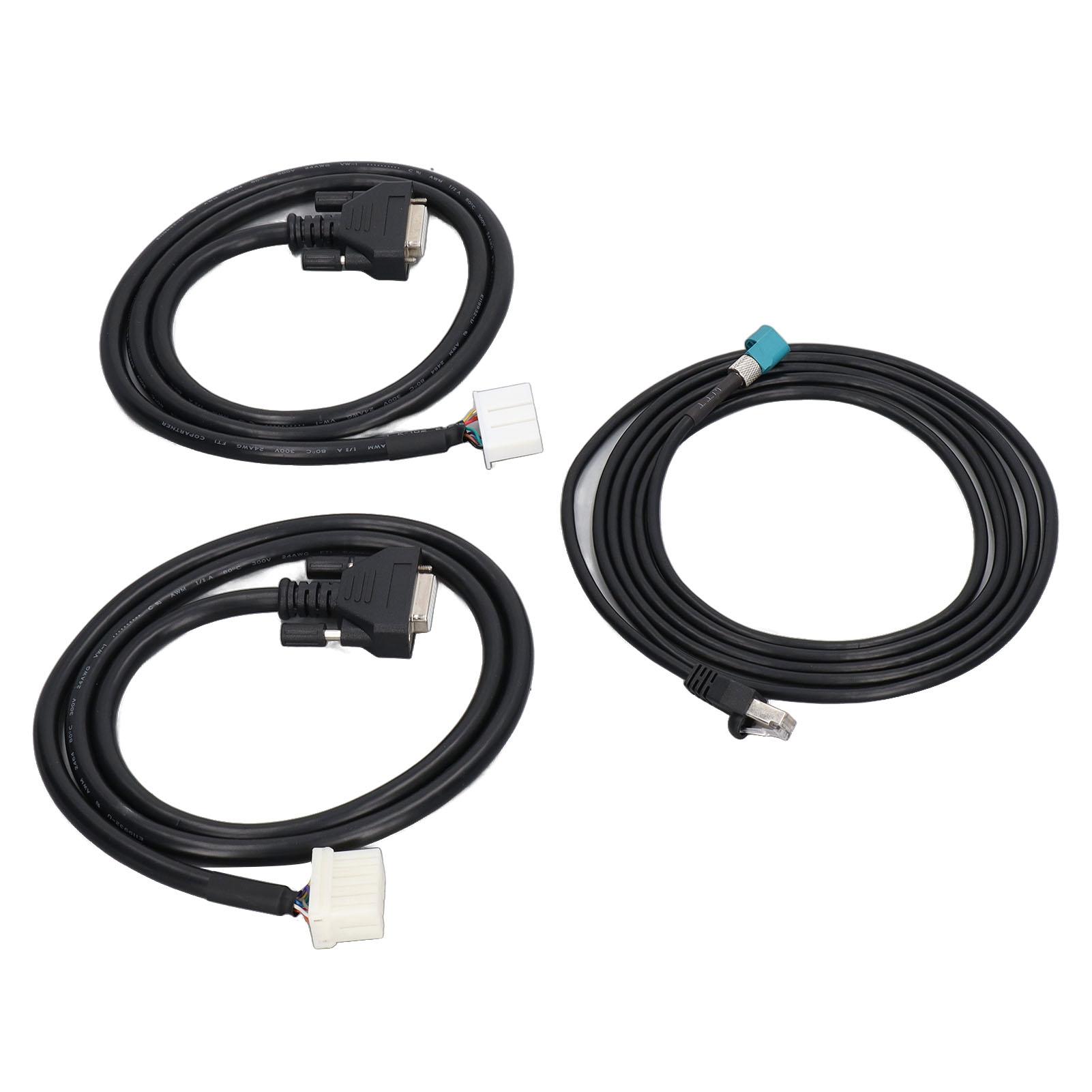 

3 шт. диагностические сервисные кабели, замена диагностического разъема для моделей автомобилей Tesla SX