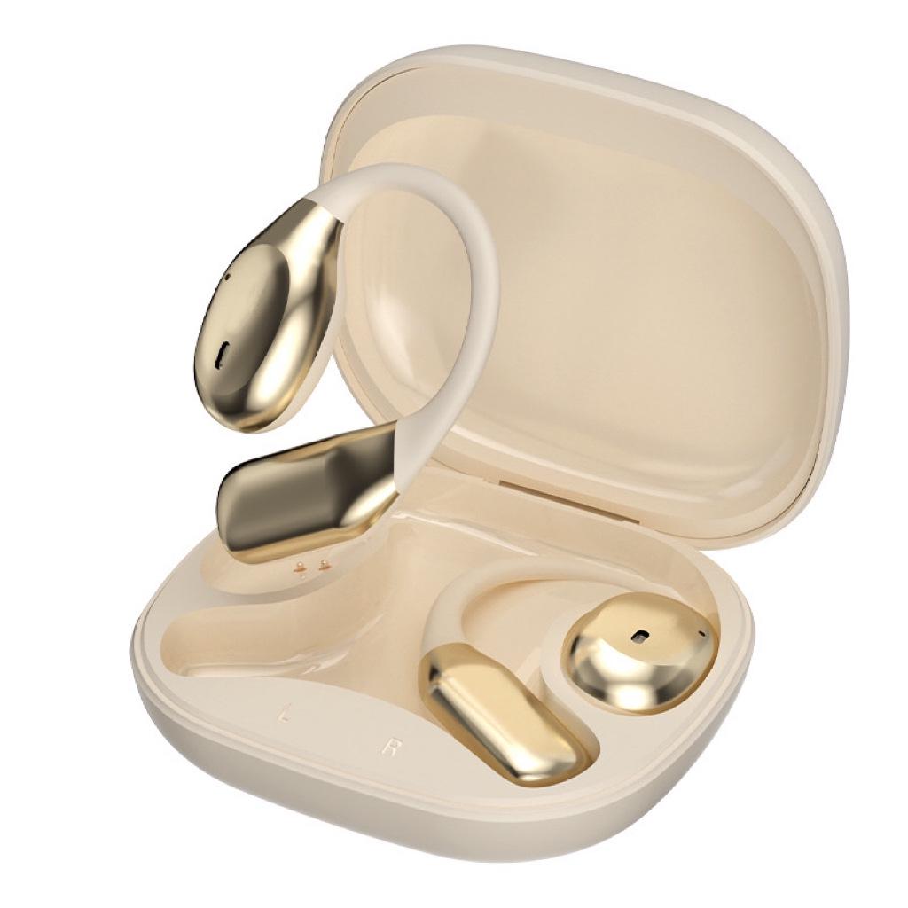 Multilingual AI Translation Bluetooth Earphones with Long Battery Life for Over-Ear Sports Use