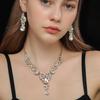 Accessori Sposa Set Collana Abito da Sposa Strass da Donna Gioielli Premium Abito Fotografia