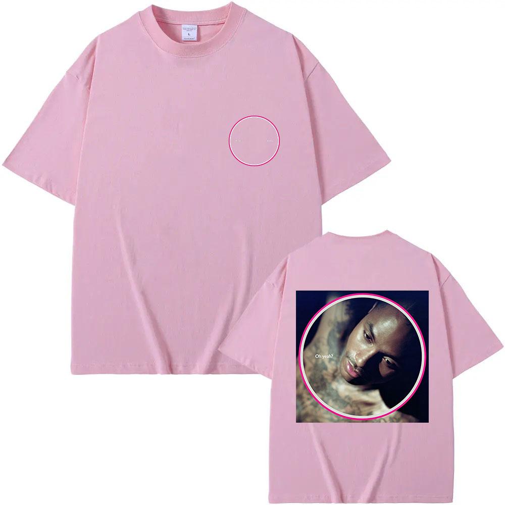 Steve Lacy 2026 New Album Oh Yeah? Graphic Print Cotton T-shirt Fashion Women Men Unisex Casual Loose Tee Round Neck Tops Summer