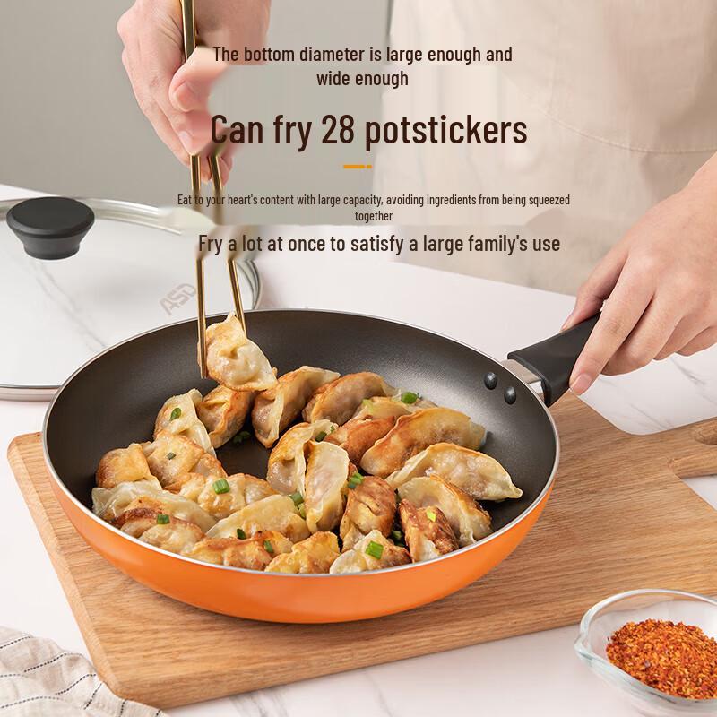 

Aishida 28cm Non-stick Frying Pan with Lid