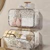 No Drilling Holes Bathroom Makeup Organizer Wall Mounted Makeup Cotton Storage Box