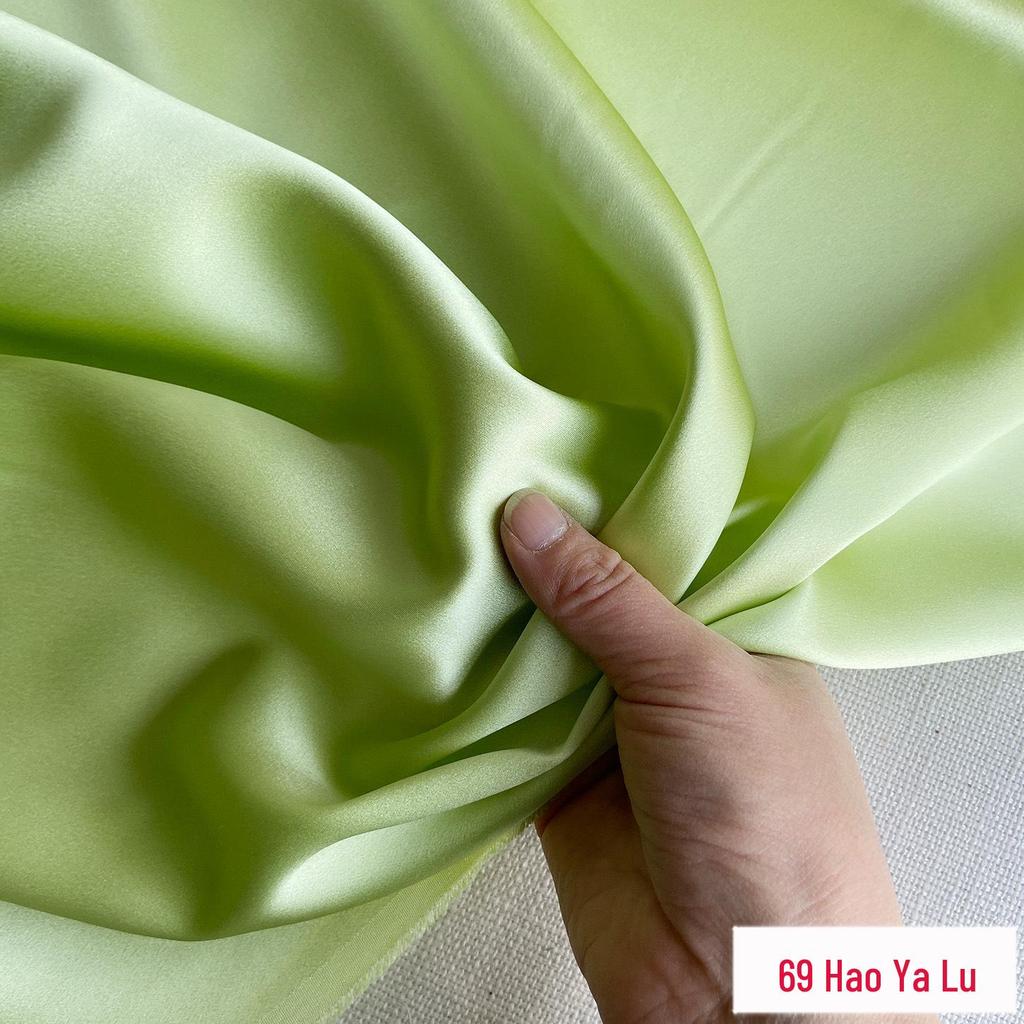 30 Momme Pure Mulberry Silk Heavy Satin Fabric for Qipao, DIY Clothing, Embroidery, and Formal Wear.