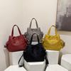 Women's Solid Color Handbag Shoulder Crossbody Bag