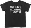 This Is My Climbing T-Shirt Childrens Kids T-Shirt Boys Girls