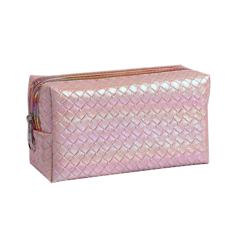 Fashion Women Waterproof Pu Travel Cosmetic Bag Cute Candy Colors Woman Makeup Bags Portable Toiletry Storage Bag Organizer Box