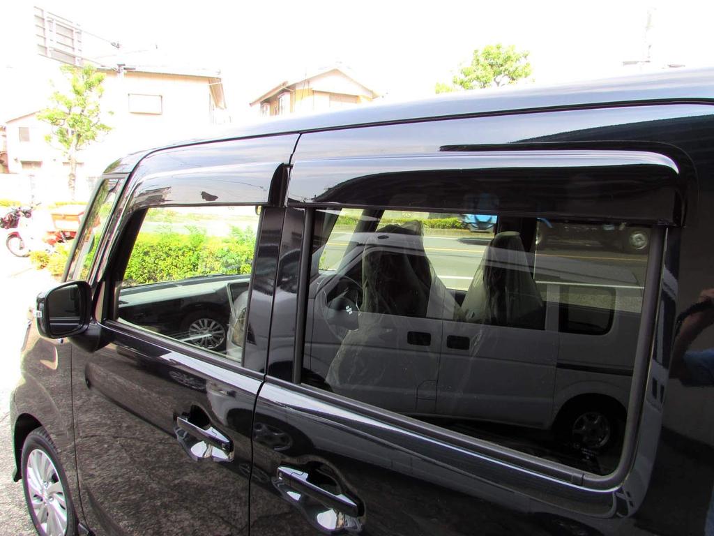 BRIGHTZ Spacia Gear MK53S Side Door Visor MK53 K53 53 Spacia Gear 32485 [SID-V-116]