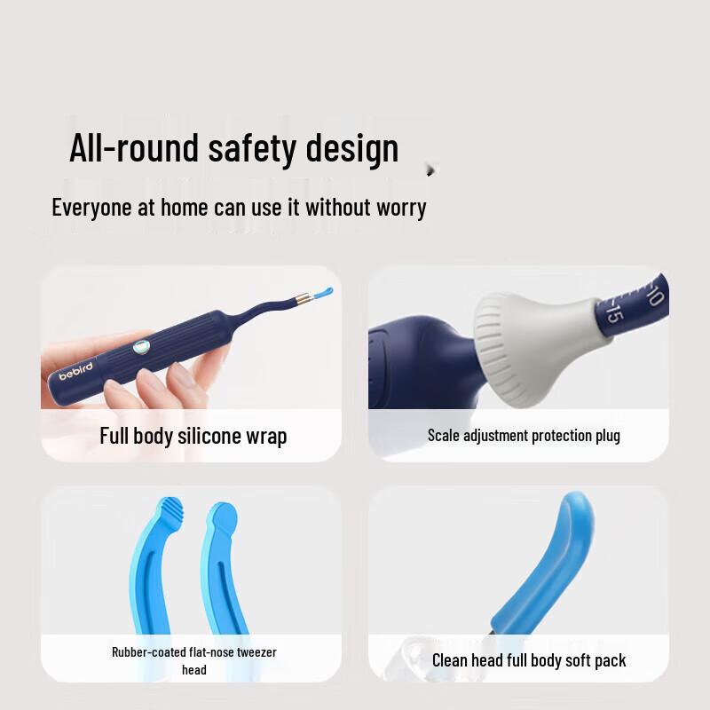 BEBIRD Visual Ear Pick and Tweezer Set