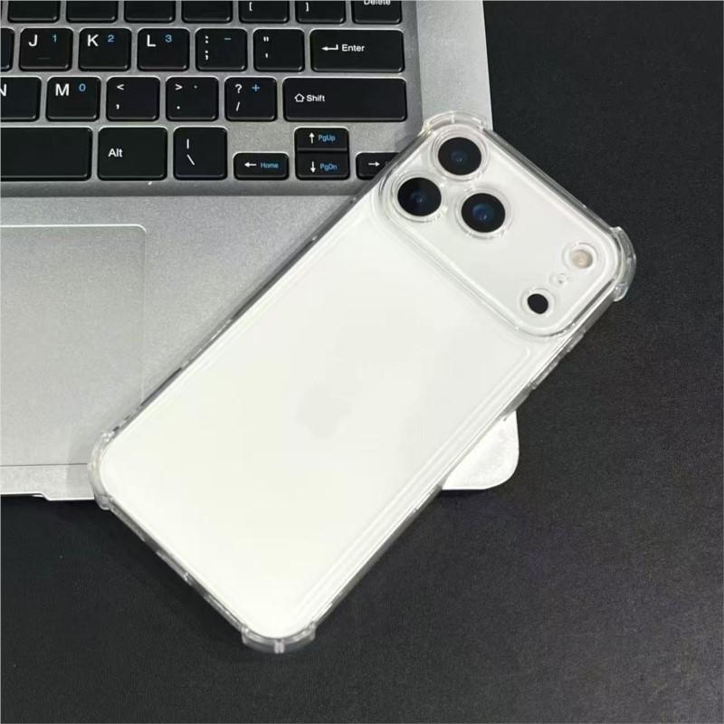 Air Bag Shockproof Transparent Phone Case for iPhone 17 Pro 16 14 12 13 15 11 Pro Max Plus X XR XS Max Crystal clear Cover