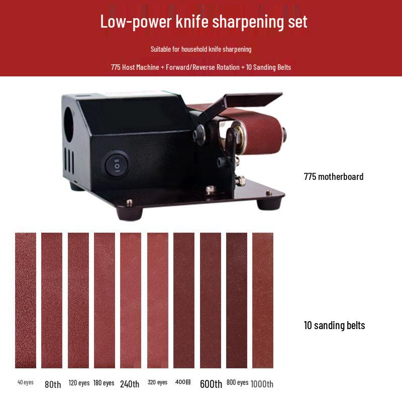 Compact Electric Mini Belt Sander & Sharpener