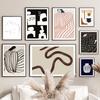 Abstract Striped Girl Line Body Geometry Wall Art Canvas Painting Nordic Posters And Prints Wall Pictures For Living Room Decor