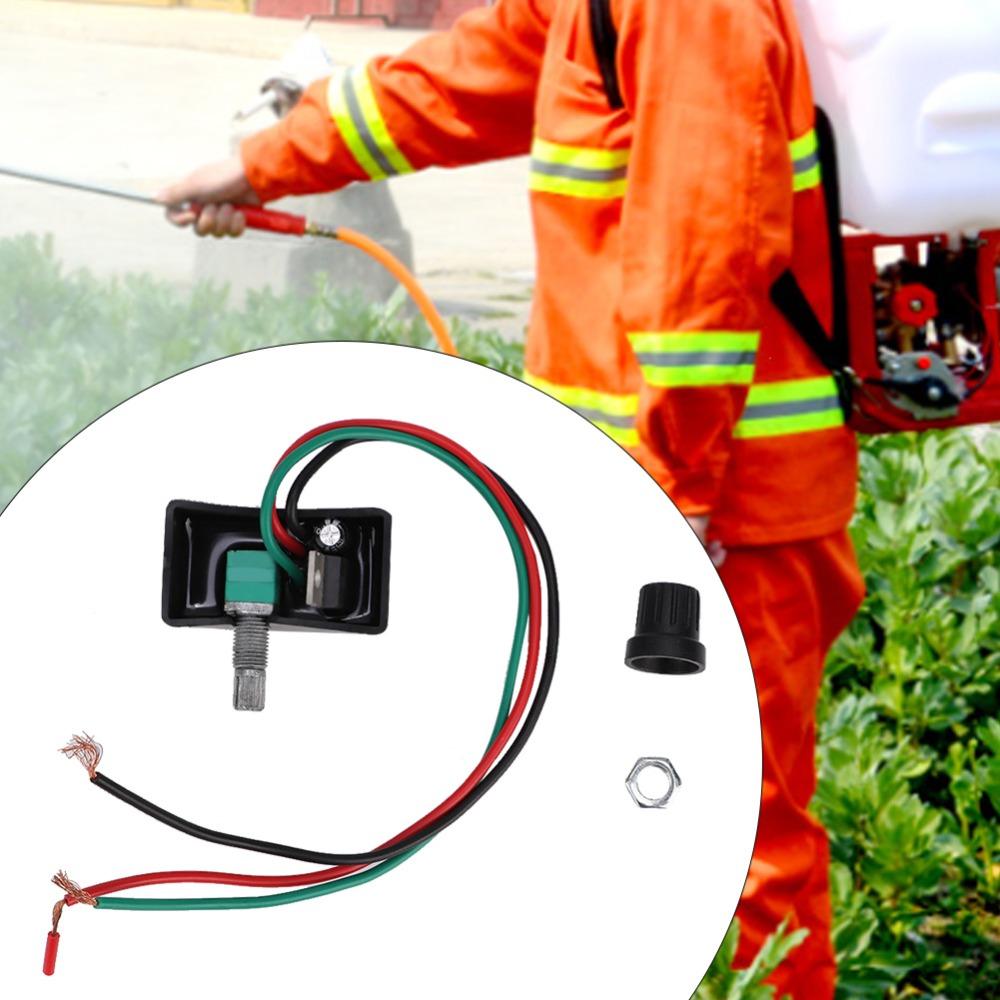 2PCS Plastic and Metal Electric Sprayer Speed Controller 12V Sprayer Speed Switch  Watering Machine
