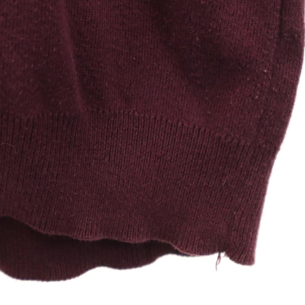 Polo by Ralph Lauren Langarm V-Ausschnitt Strick M Bordeaux Pullover Herren Gebraucht