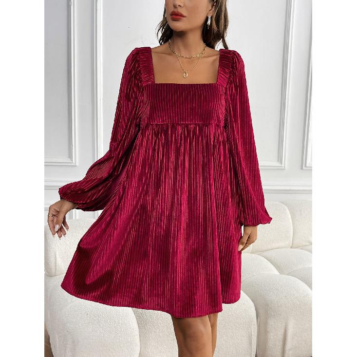 Spring And Summer New Multi-Color Casual Pure Cotton Versatile Elegant And Sexy Daily Dating Commuting Dress For Women