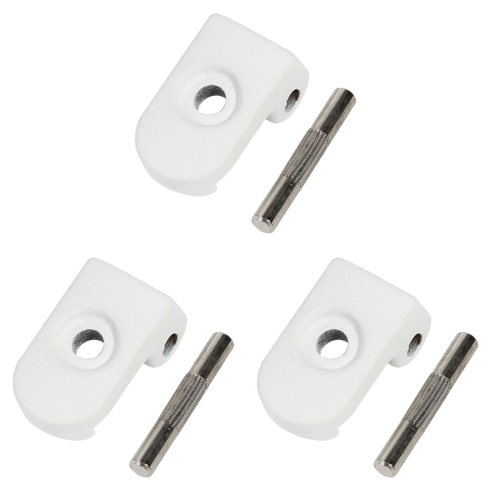 

1 шт. усиленный замок из алюминиевого сплава для электрического скутера M365 (белый)