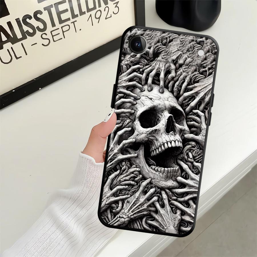 Case for Apple iPhone 17 Pro Max 11 XR XS MAX 14 12 15 Pro 7 8 13 Air 16 Funda Phone Cover Skeleton