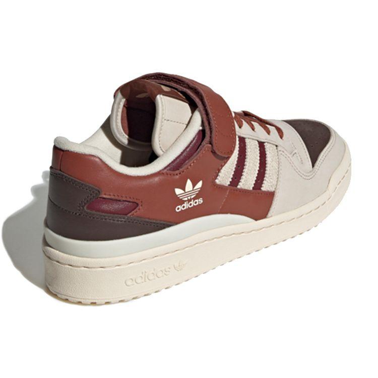 Adidas Originals Forum 84 Low Canyon Rust Leather Sneakers Unisex Sneakers Deep-Brown GX4539