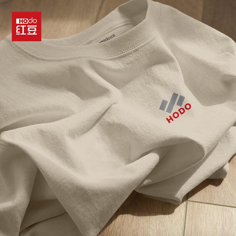 Hodo Men's Heavyweight Pure Cotton Short Sleeve T-Shirt