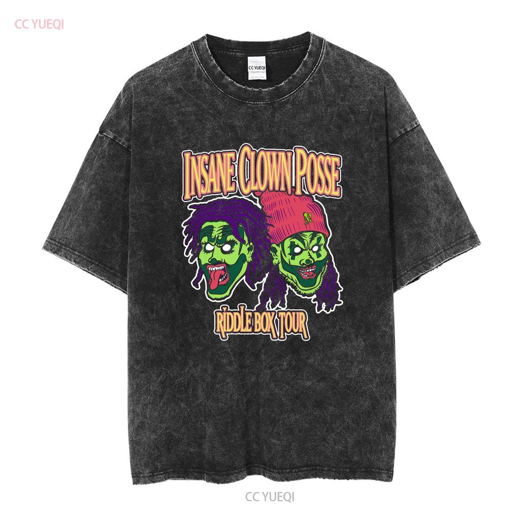 Insane Clowns Posse Band T shirt For Fan All Sizes YA795 vintage Washed Comfortable fashion Top For Everyday Wear homme Unisex