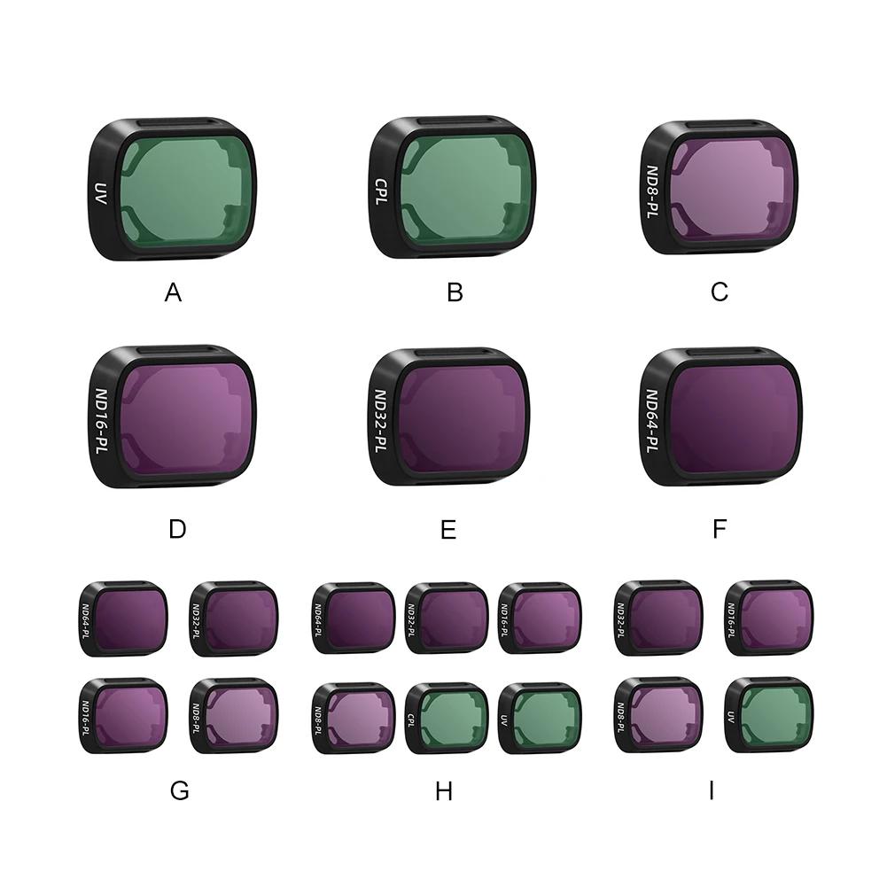 Aluminiumlegierung Kameraobjektivfilter Glas Schutzfilter Objektiv UV CPL Ersatz Drohnenzubehör für DJI Mini 3 Pro