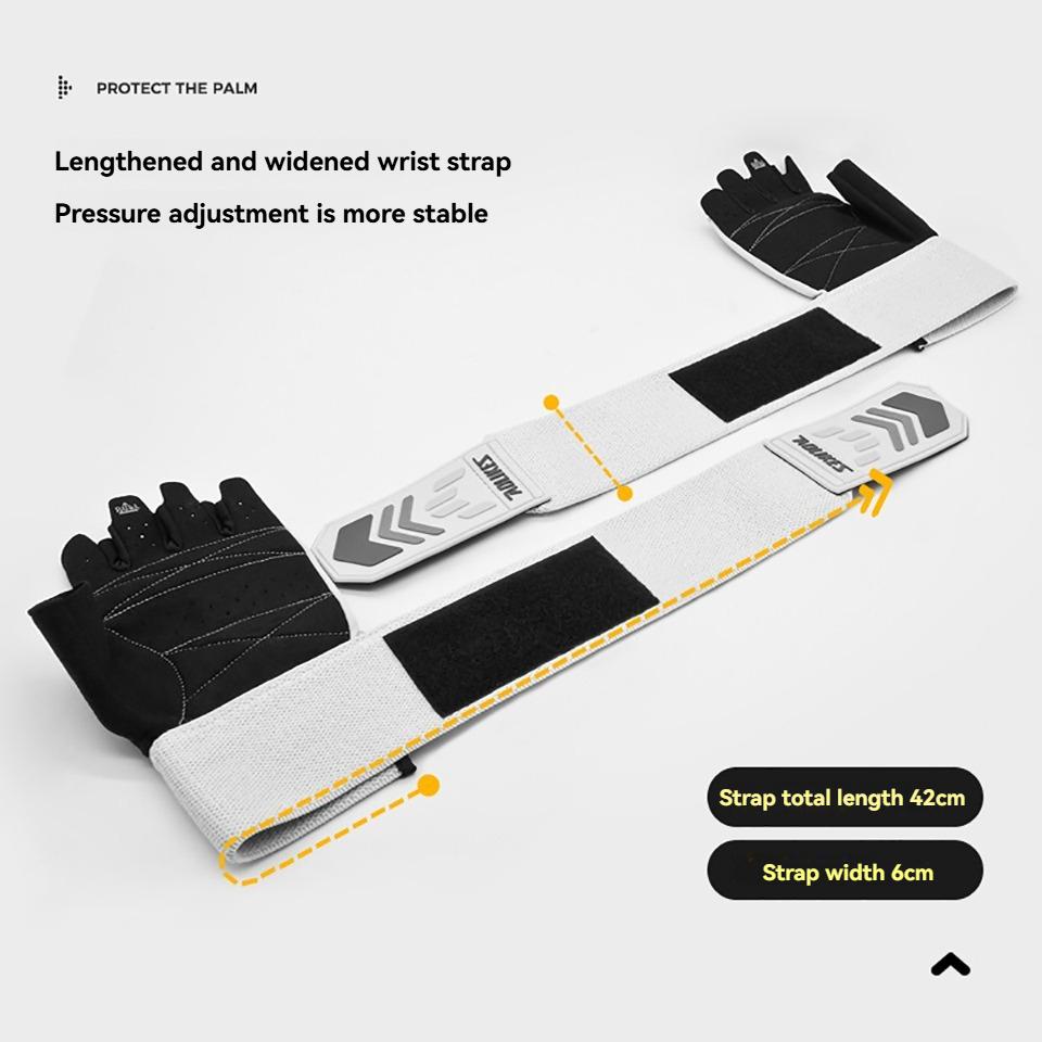 AOLIKES Workout Gloves for Men,Weight Lifting Gloves with Wrist Wrap Support,Full Palm Protection&Extra Grips for Weightlifting