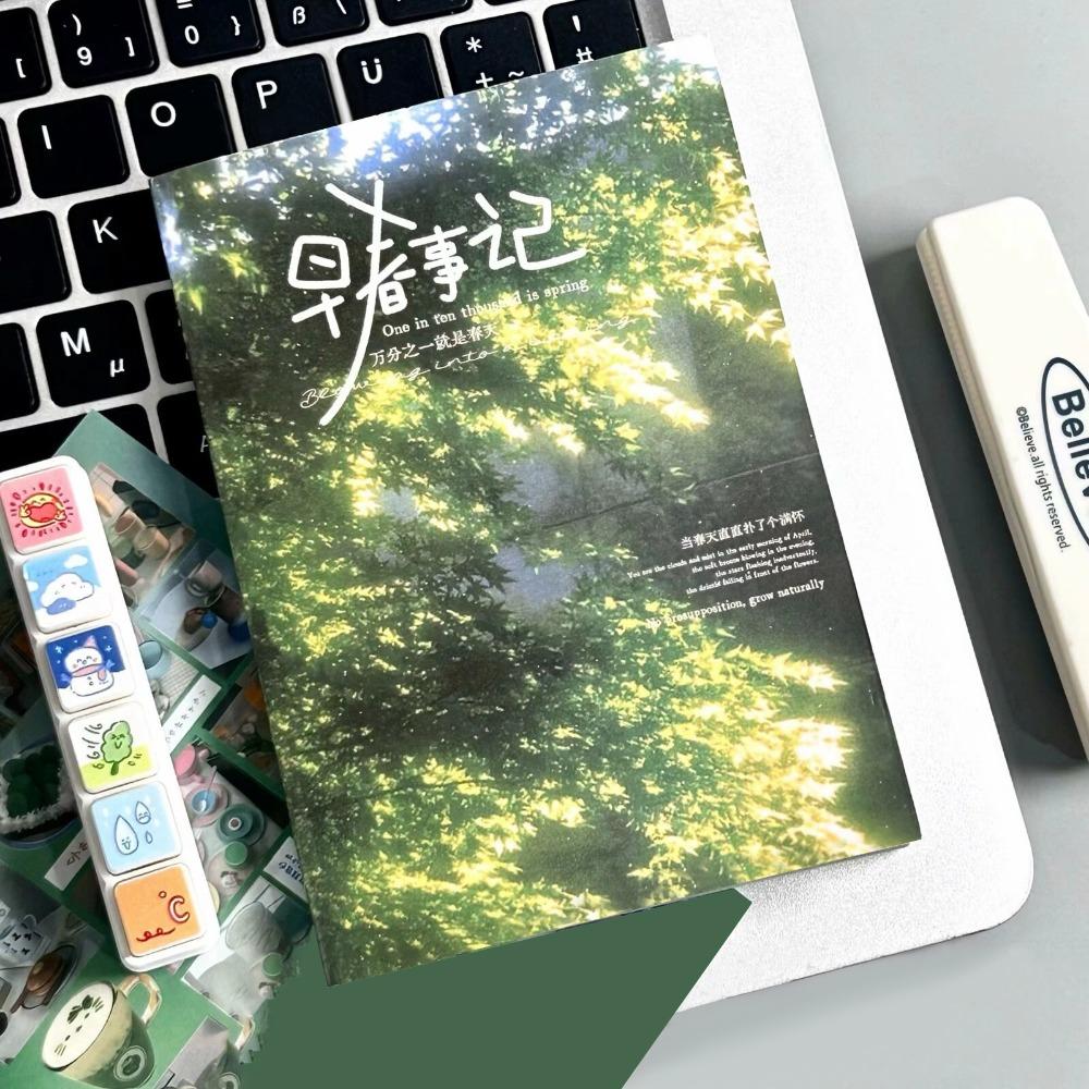 

New 24 Pages Y2K Stickers Book Cute Design Retro Style Scrapbooking Stickers Removable Kawaii Decorative Stickers