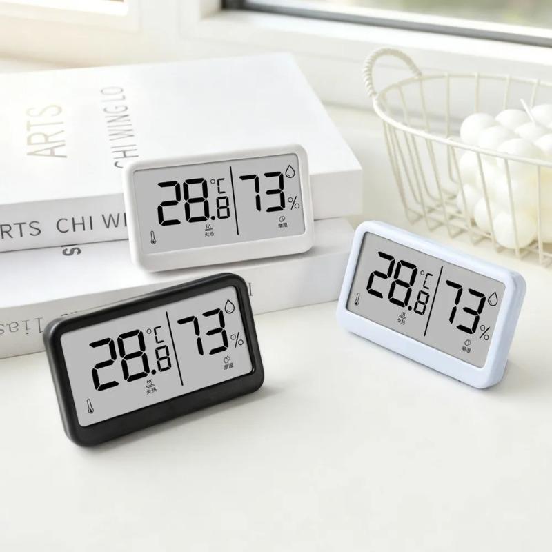 Durable Portable Temperature Humidity Meter Mini Convenient Temperature Detection Sensor LCD Digital Hygrometer Household