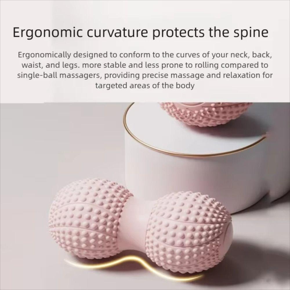 Raised Point Fascia Massage Roller Ergonomic Design Fascia Massager  Sole Massage