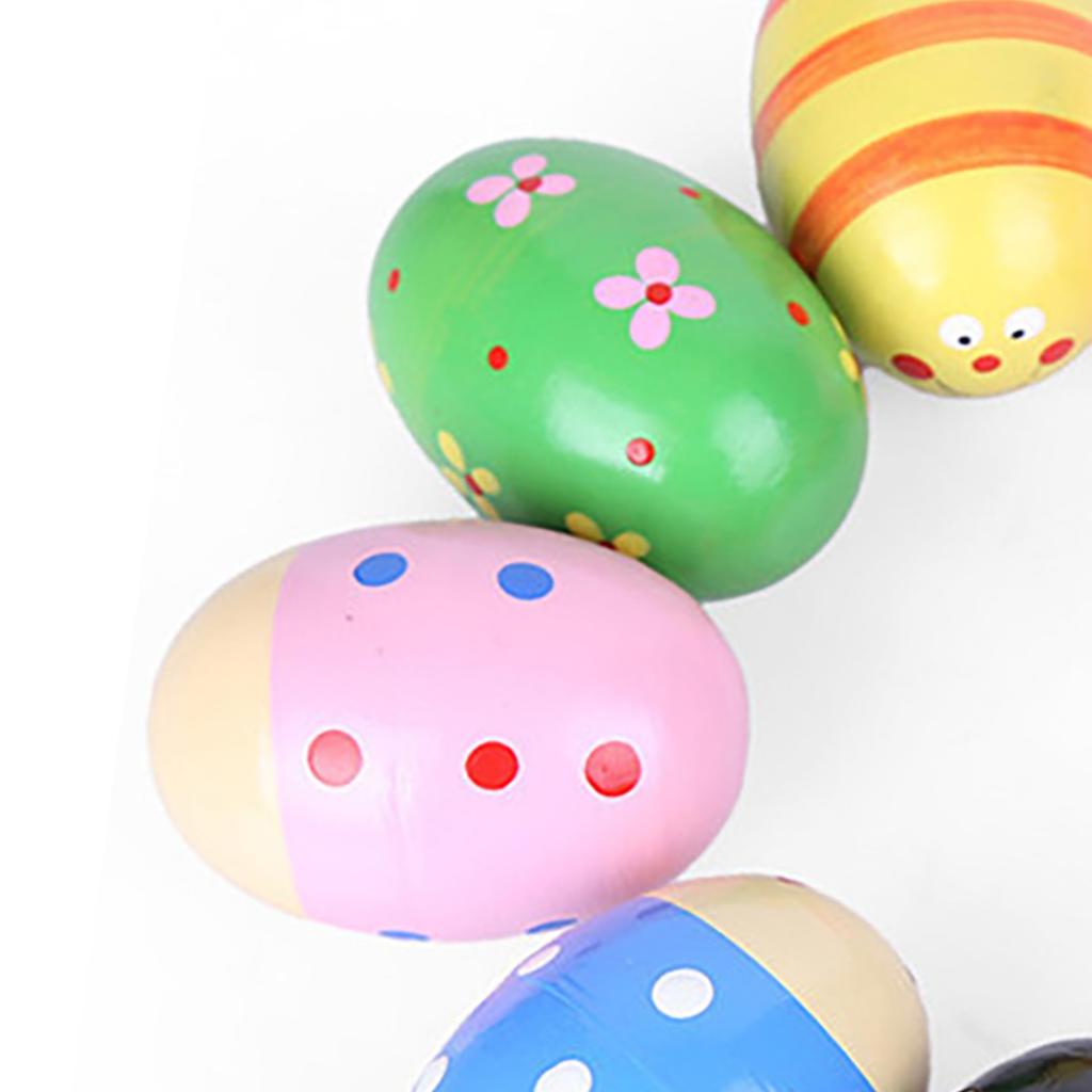 Maracas Egg Shakers Colorful Animinal Shape Hand Percussion Musical Instrument Toy for Kids