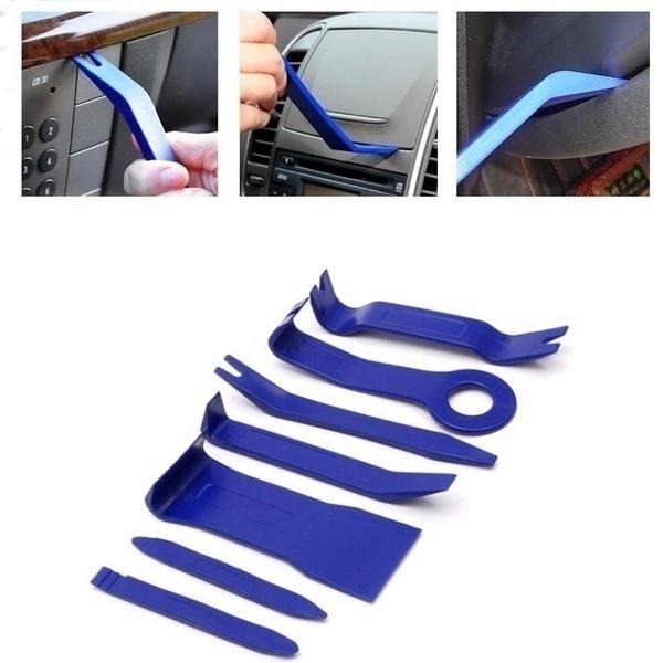 7 szt. Narzędzie do demontażu podważ Auto Car Audio Dash Tirm Instalator panelu Usunięcie deski rozdzielczej Naprawa otworu