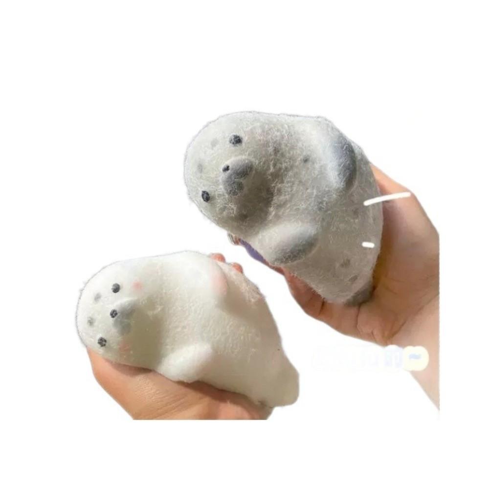 Realistic Seal Reduce Pressure Toys Super Soft Simulation Seal Pinch Toy Reduce Anxiety