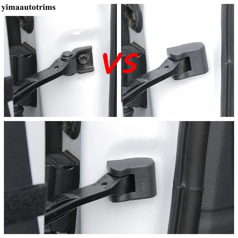 Car Door Stop Limit Rust Lock Protection Cover Trim Fit For Volkswagen T-Roc T Roc 2018 - 2025 / Tiguan 2014 - 2025 Accessories