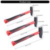 Flat Hammer Kindling Small Hammer Fitter Hammer Soft Hammer Chipping Hammer Welding Manual Hammer Tool for Mining