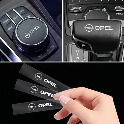 Las pegatinas decorativas para insignia de coche se pueden pegar libremente en el interior del coche Para Astra j Insignia Astra g Corsa Zafira b Mokka Vivaro