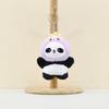 Soft Cuddly And Plush Panda Keychain Colorful Stuffed Animal Doll Accessories For
