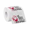 Santa Printed Christmas Toilet Roll Paper Christmas Tree Printed Kitchen Tool Christmas Pattern Tissue Color Pattern