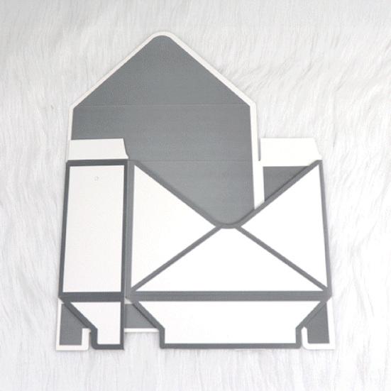 Valentine's Day Floral Envelope Box Florist Bouquet Packaging Box Flower Wrapping Paper Gift Bag Small Folding Envelop Gift Box for Mother's Day