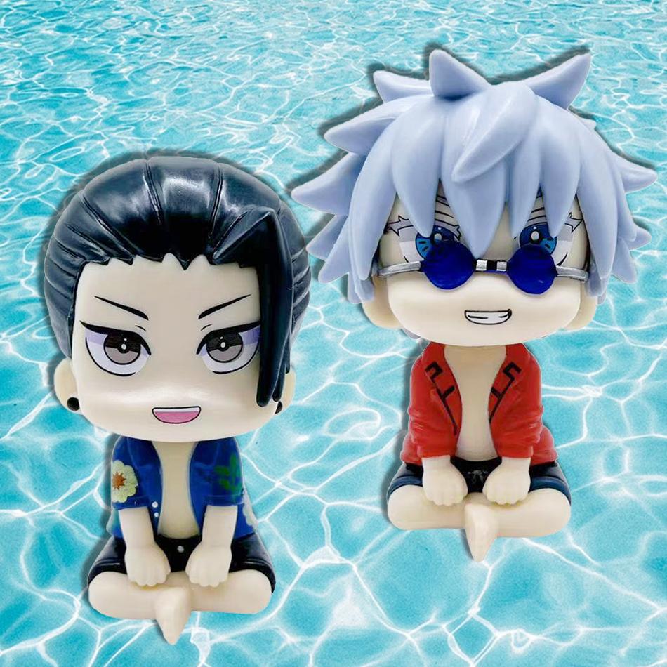Anime Jujutsu Kaisen Figure Suguru Geto Pose Look Up Action Satoru Gojo figure Q Version Collection statue Model Boys Gifts