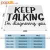 Keep Talking You Therapist Psychiatrist Psychologist Sarcastic Ultra-Soft Blanket Quilt Winter Sofa Cover Bed Covers