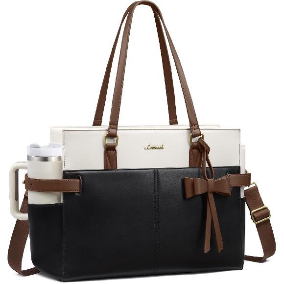 LOVEVOOK Work Tote for Women, PU
