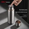 Shimeile Pure Titanium Insulated Temperature Display Mug