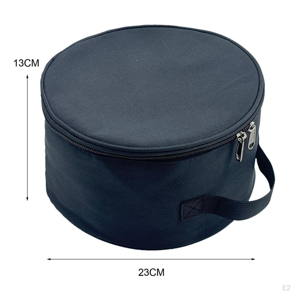 Foldable Fan Storage Bag Easy Carrying Wash Makeup for Outdoor Travel Camping