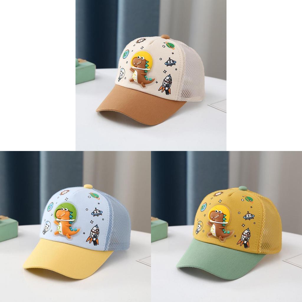 Childrens Cartoon Cotton Baseball Cap With Sun Protection And Breathability For Summer Play