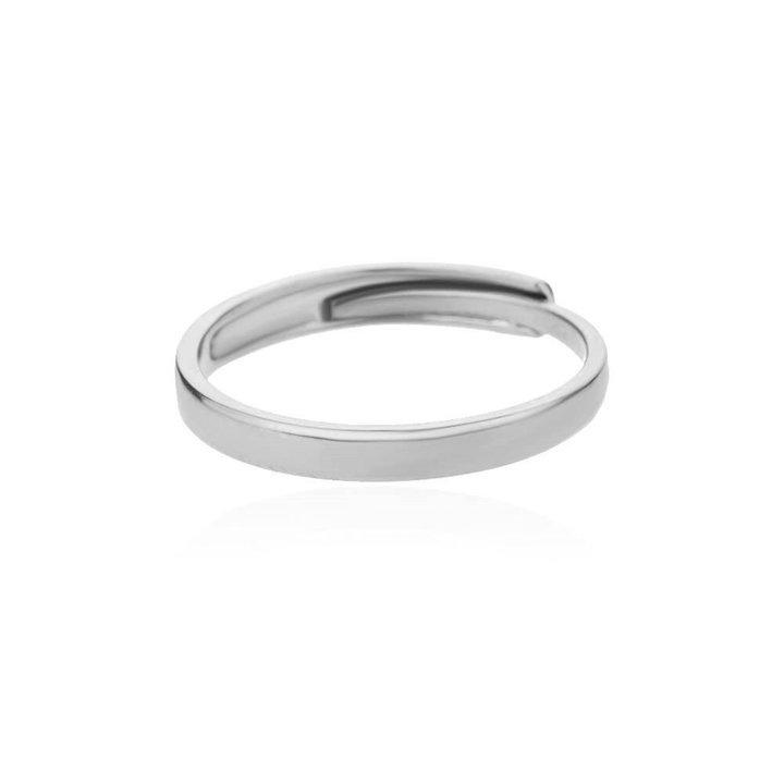 Minimalist Stainless Steel Rings For Women Gold Color Adjustable Finger Rings Fashion Wedding Waterproof Jewelry Gift