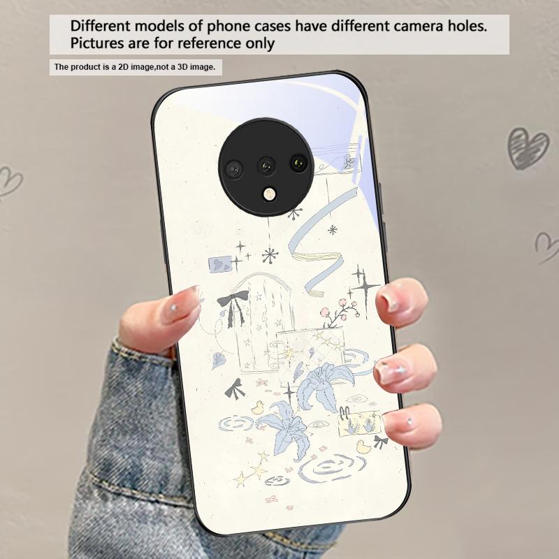 Fresh and healing breeze For OnePlus Ace 2 3 2V 5 Pro Nord CE 2T 2 3 Lite N20 N30 6 7T 8 T 9 10 Pro 11R 12R 13R Glass Phone Case