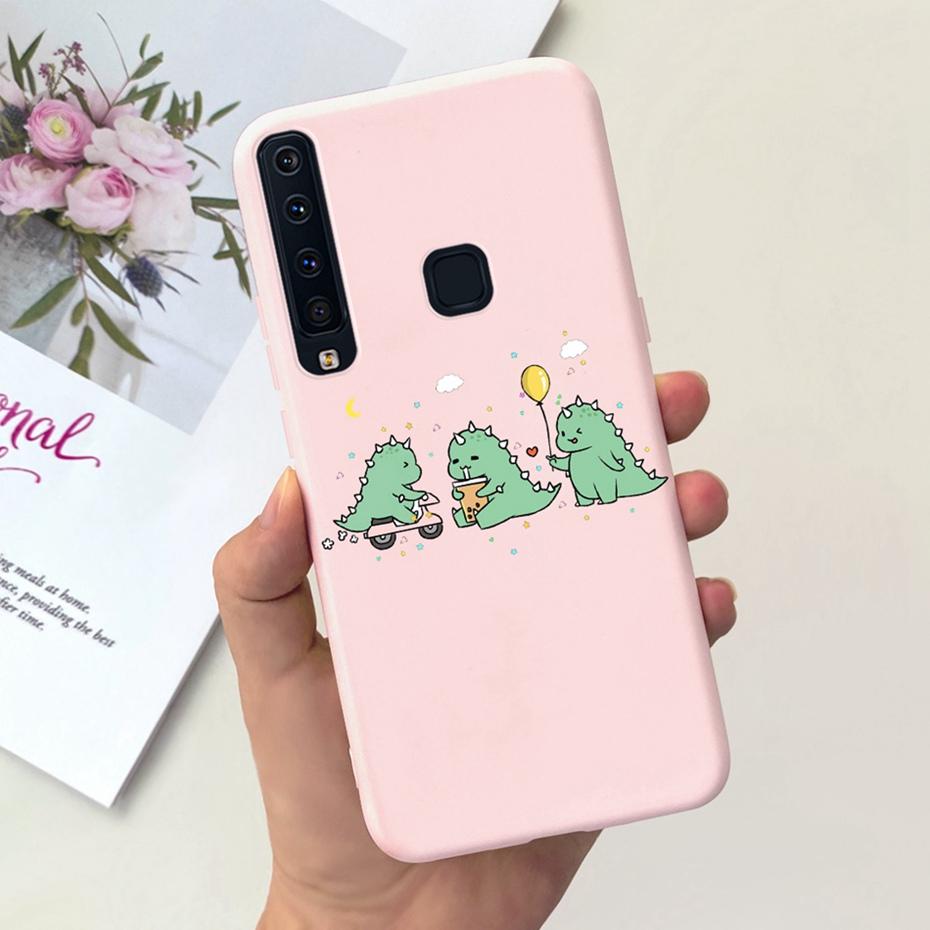 Hülle Für Samsung Galaxy A9 (2018) Niedliche Cartoon-Bonbonfarbene Weiche Silikon-Handyhüllen Für Samsung A9 2018 SM-A920F A9200 Bumper