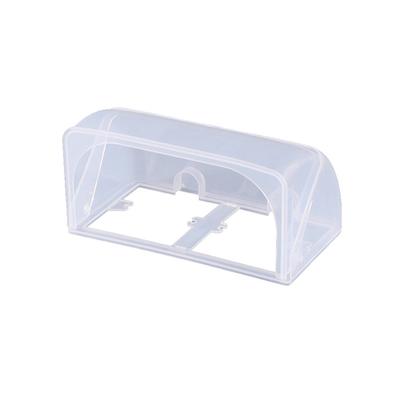 Caja impermeable para enchufes de pared tipo 86, cubierta autoadhesiva para enchufes eléctricos, protección para enchufes de baño con doble interruptor, caja a prueba de salpicaduras
