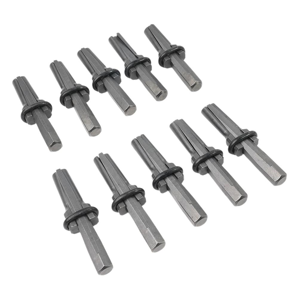 Keil Steinspalter 10er Set 9/16 Zoll Spreizwerkzeug Handwerkzeuge Hohe Härte Kits Öffnen Berg Öffnen Stein