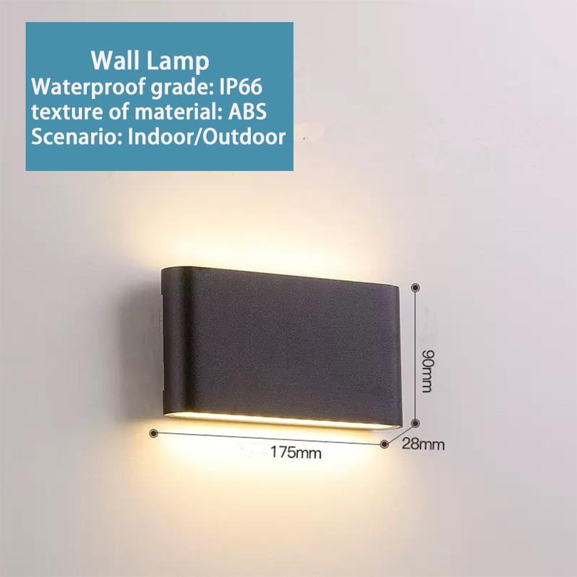 LED Outdoor Wall Lights  Exterior Wall Sconce IP66 Waterproof Led Sconce Lamp for Porch Front Door Garden Wall Lamp
