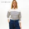 Tommy Hilfiger Women's Striped Mock Neck Knit Top